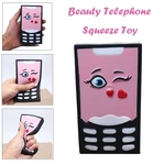 Hot Suave Beauty Telefone lenta Nascente Squeeze aliviar o stress Toy