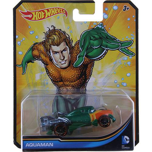 Hot Wheels Carrinhos Entretenimento Aquaman - Mattel