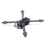 HSKRC Freestyle 250 248 milímetros de fibra de carbono verdadeiro X RC Drone FPV Corrida Quadro Kit 118g