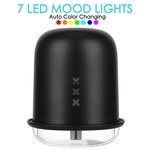 Humidifier 7 cores mudam a seco USB Queima resistente Proteção Top Hat Forma umidificador de ar