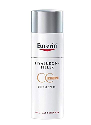 Hyaluron-Filler CC Cream Médio, 50 Ml, Eucerin