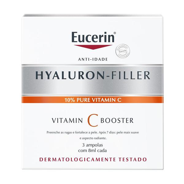 Hyaluron Filler Eucerin Vitamin C Booster Sérum 3 Ampolas de 8ml Cada
