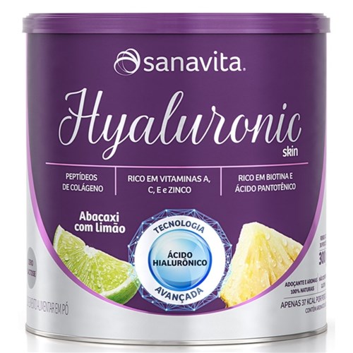 Hyaluronic Skin - Abacaxi Limão - 300g - Sanavita