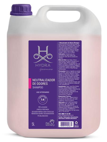 Hydra Groomers 5L Shampoo Neutralizador de Odores 1:4 - Pet Society