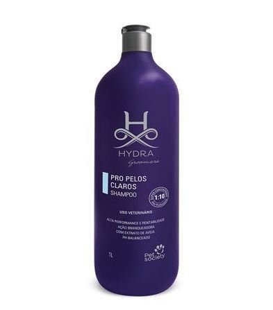 Hydra Groomers Pro Shampoo Pelos Claros 1L (1:10)