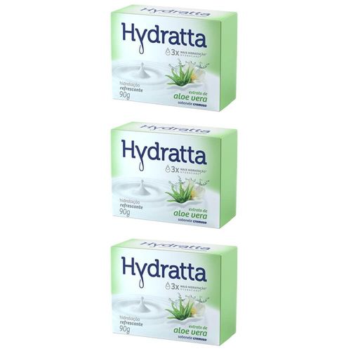 Hydratta Verde Sabonete 90g (kit C/03)
