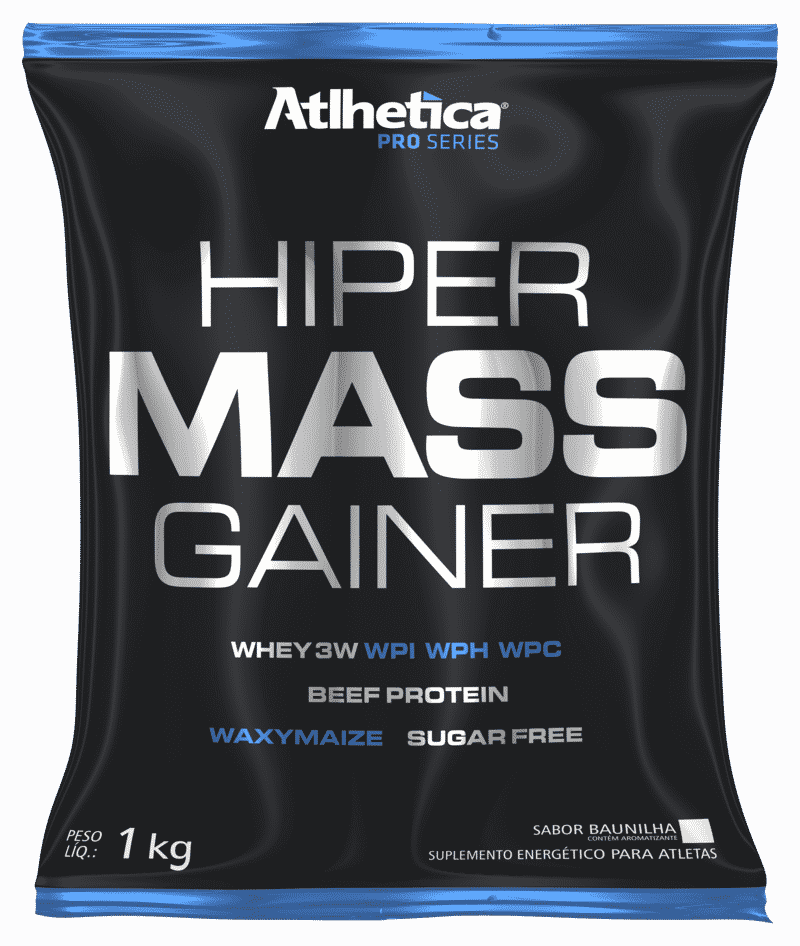 Hyper Mass Gainer 1Kg - Atlhetica Nutrition (Baunilha)