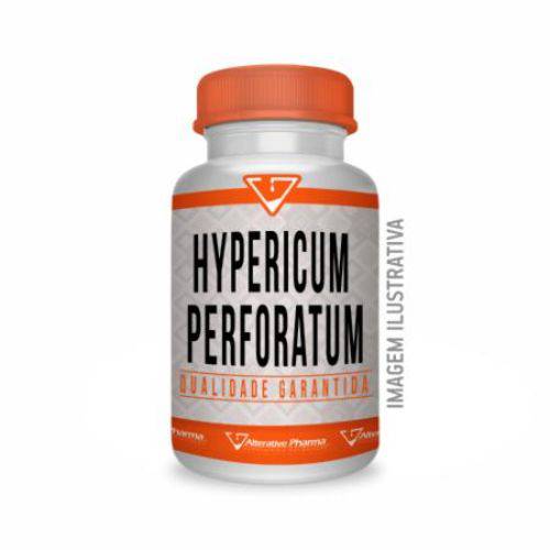 Hypericum Perforatum 500mg 60 Cápsulas - Antidepressivo Natural