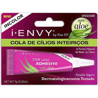 I-ENVY By Kiss Cola de Cílios Aloe Infused Strip Lash Glue (Incolor)