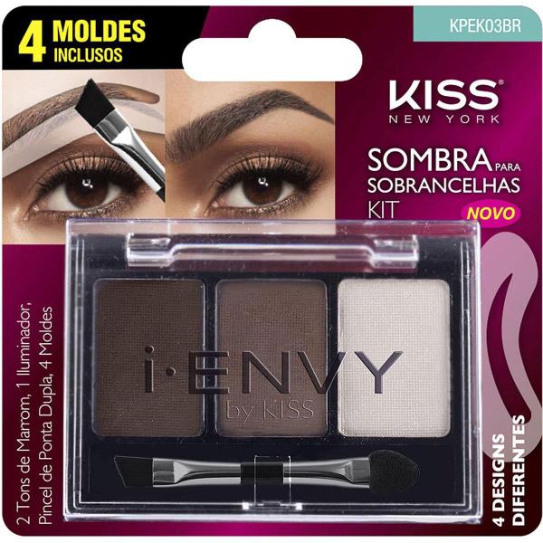 I-ENVY By Kiss Kit Sombra para Sobrancelha Medium Brown