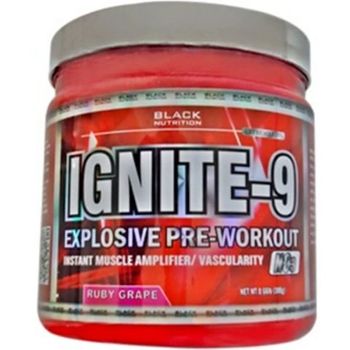 Ignite-9 Explosive Pre-Treino 675g Laranja Amarga - Black Nutrition