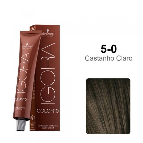 Igora Color10 5-0 Castanho Claro - Schwarzkopf