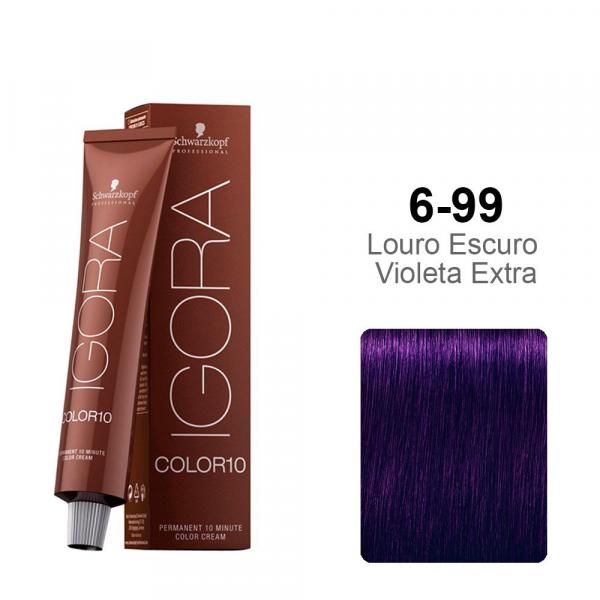 Igora Color10 6-99 Louro Escuro Violeta Extra - Schwarzkopf