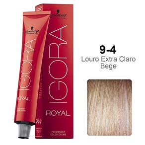 Igora Royal 9-4 Louro Extra Claro Bege