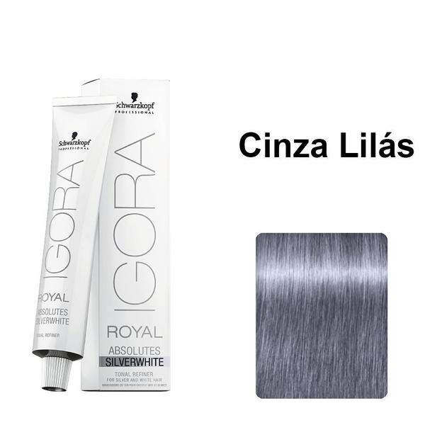 Igora Royal Silver White Cinza Lilás - Schwarzkopf