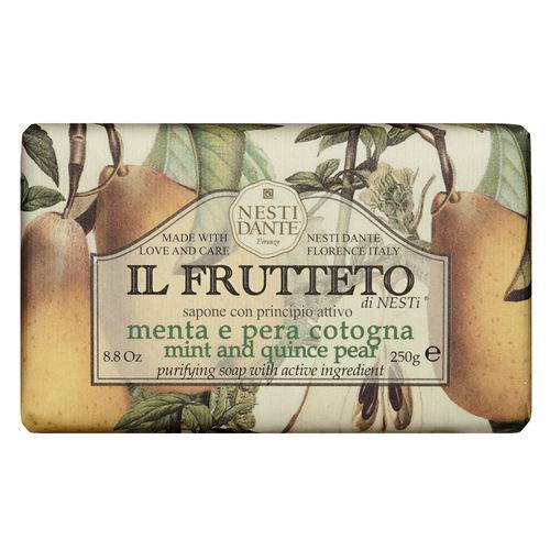 Il Frutteto Menta e Pêra Cotogna Nesti Dante - Sabonete Purificante