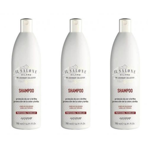 Il Salone Proteção Cor e Brilho Shampoo 500ml (kit C/03)