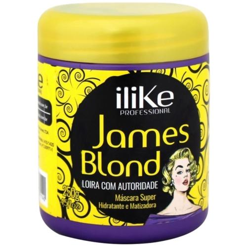 Ilike James Blond Máscara Hidratante Matizadora 250g - Ilike Professional