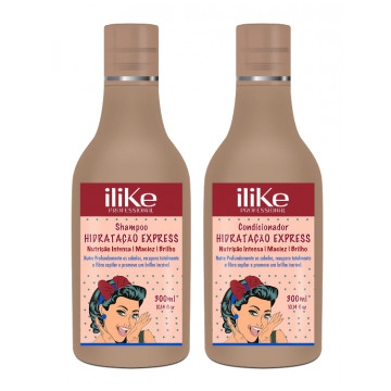 ILike Professional - Hidratação Express Shampoo + Condicionador