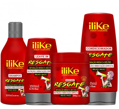 ILike Professional - Kit Resgate Reconstrução Intensa