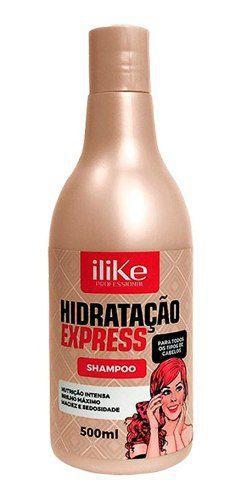 Ilike Professional Shampoo Hidratação Express 500ml