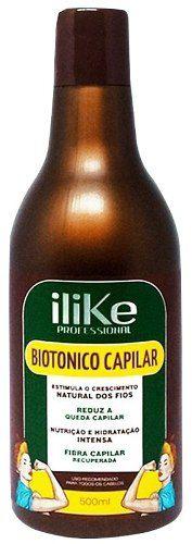 Ilike Shampoo Biotônico Capilar 500ml - Ilike Professional