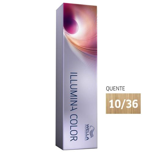 Illumina 10/36 Louro Claríssimo Dourado Violeta - 60ml - Wella Professionals