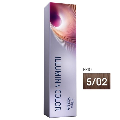 Illumina Color 5/02 Castanho Claro Natural Mate - 60Ml - Wella Professionals