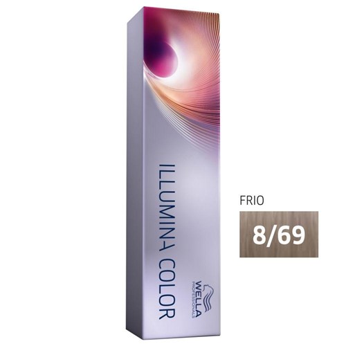 Illumina Color 8/69 Louro Claro Violeta Cendré - 60Ml - Wella Professionals