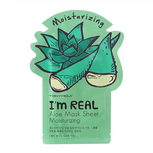 I'm Real Aloe Mask Sheet Moisturizing - Tony Moly - 21ml