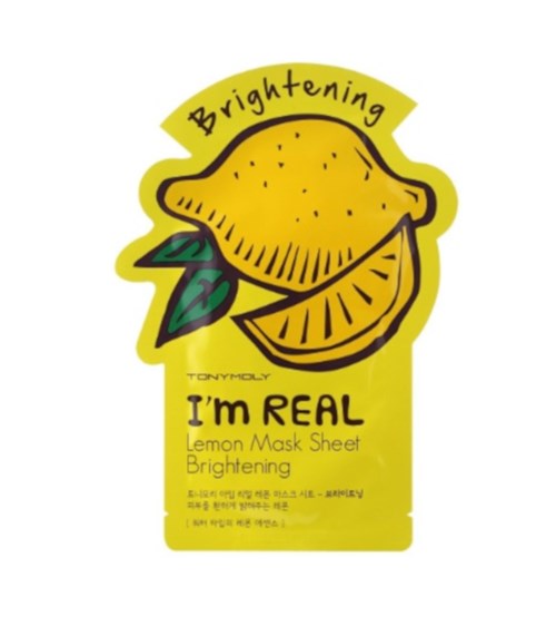 I'm Real Lemon Mask Sheet Brightening - Tony Moly - 21ml