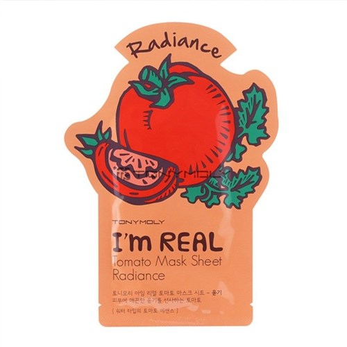I'm Real Tomato Mask Sheet Radiance - Tony Moly - 21ml