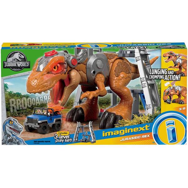 Imaginext - Jurassic Rex Fmx85 - Mattel