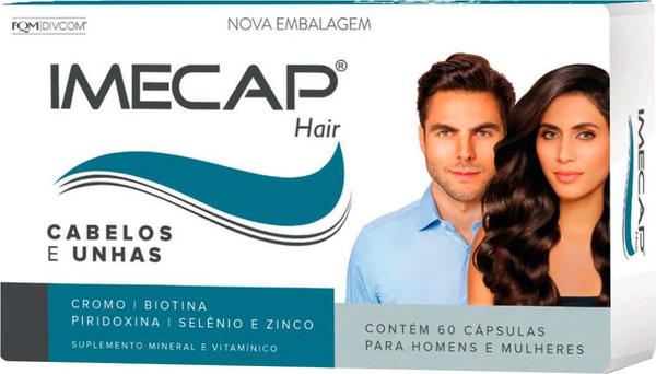 Imecap Hair com 60 Cápsulas - Divcom
