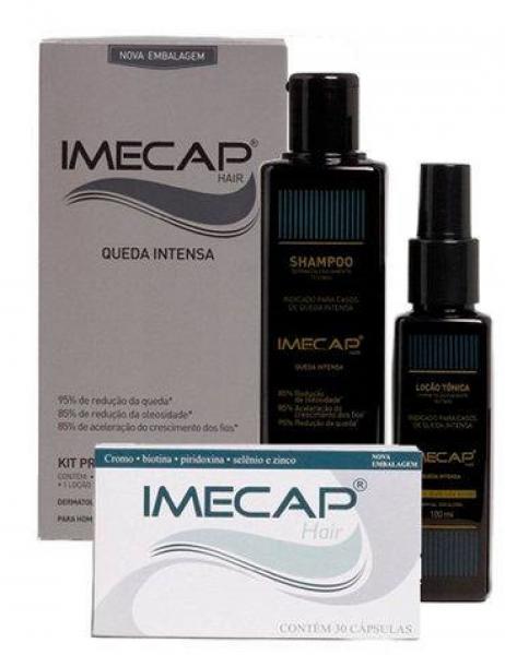 Imecap Hair Kit Queda Intensa Original 3 em 1