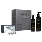 Imecap Hair Queda Intensa Kit (Shampoo Com 300 Ml Loção Com 100 Ml 30 Cápsulas)