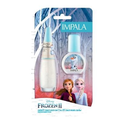 Impala Disney Frozen 2 Kit ? Esmalte Infantil + Esmalte Adulto Ame a Vida Kit