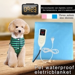 Impermeável Anti-Mordida Pet Dog Puppy Cat Warm Electric Blanket Timing Heat Pad