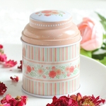 Impressão pequeno Tinplate vedação Caixa de armazenamento para Flowering Tea Doce Embalagem