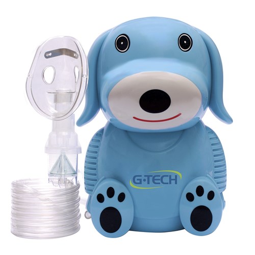 Inalador e Nebulizador G-Tech Dog Azul Bivolt