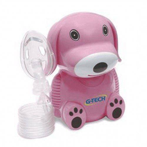 Inalador e Nebulizador G-Tech Nebdog - Pink