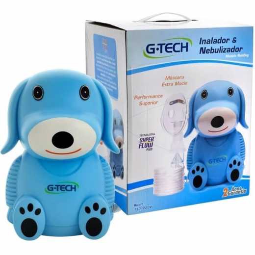Inalador Nebulizador Infantil Azul Bivolt - G-tech