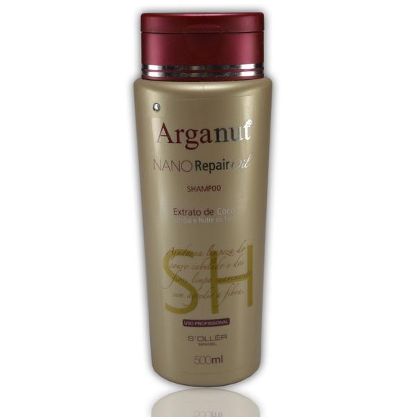 Inativo Arganut Shampoo Nano Repair Oil - 500ml - Agi Max
