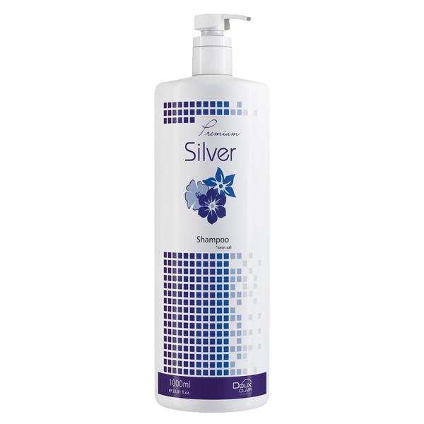 INATIVO Doux Clair Silver Premium Shampoo Sem Sal 1000ml - Doux Clair