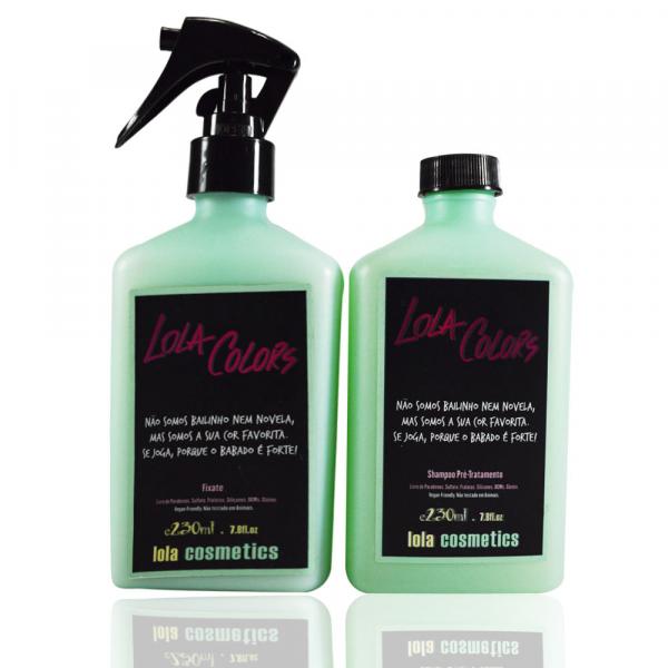 INATIVO Lola - Kit Colors Shampoo+Tratamento Fixador da Cor - 2x230ml - Lola Cosmetcs