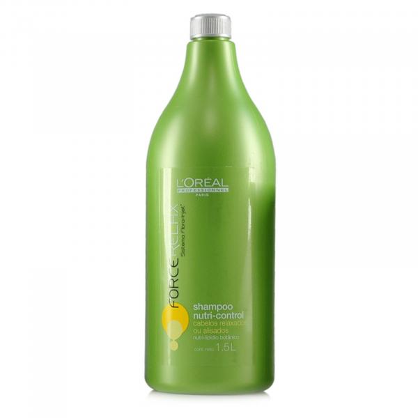 INATIVO Loreal - Force Relax Shampoo Nutri-Control 1500ml - Cabelos Relaxados ou Alisados - Loreal Professionnel
