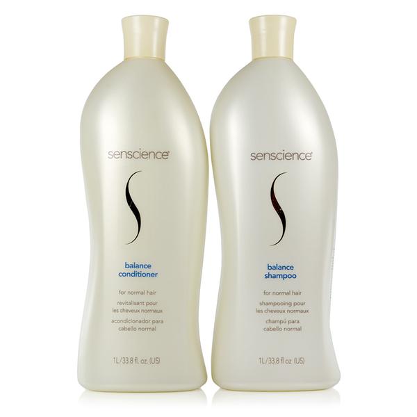 INATIVO Senscience Kit Balance Shampoo e Condicionador 1 Litro - Cabelos Normais - Senscience