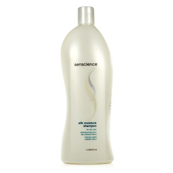 INATIVO Senscience Silk Moisture Shampoo 1000ml - Cabelos Secos e Danificados - Senscience