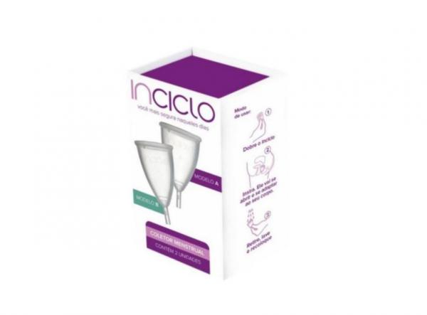Inciclo Coletor Menstrual C/2 Unid (modelo A E B)