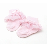 Infantil do bebê bonito caçoa Quente Cotton Lace bowknot Socks